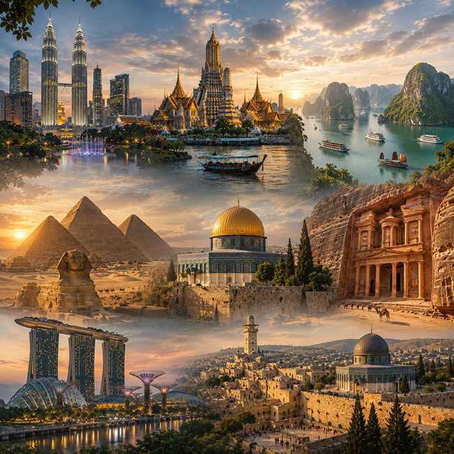 Paket Wisata Internasional dari Medan | Tour Luar Negeri Terbaik - Ende Holidays