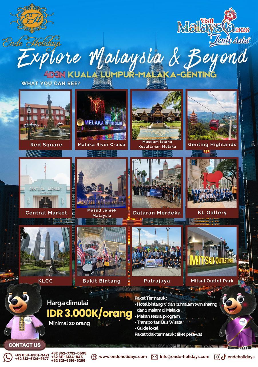Explore Malaysia & Beyond 4D3N